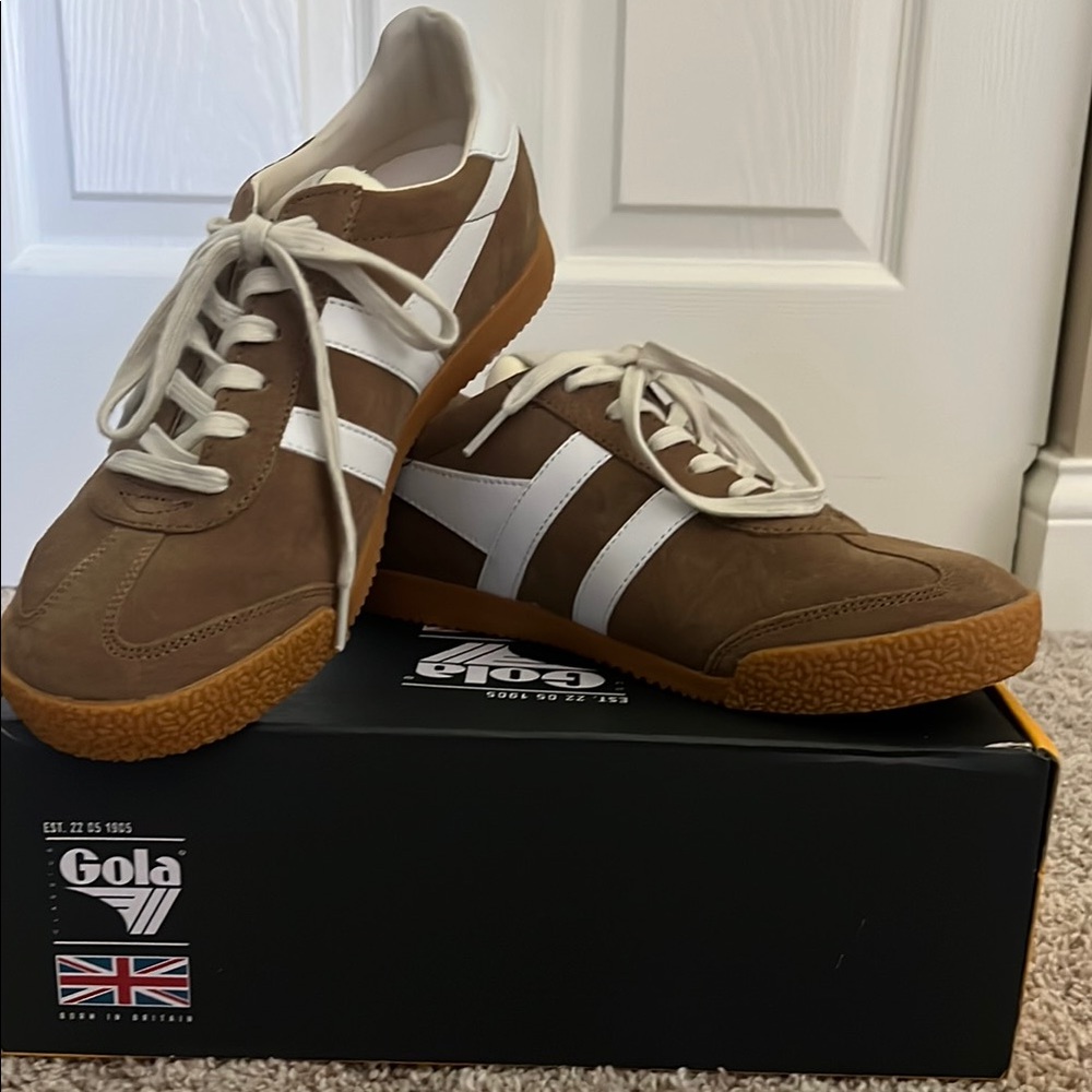 Gola women’s Brown and White Sneakers